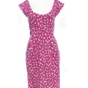 Diane von Furstenberg Dress silk Taran Pink size 6